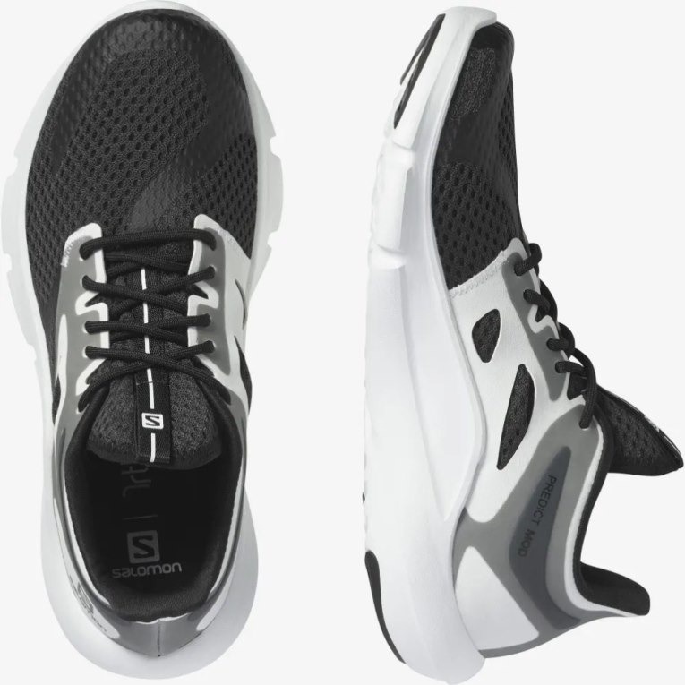 Salomon Predict Mod Women's Running Shoes Black / White | CA 75Q68